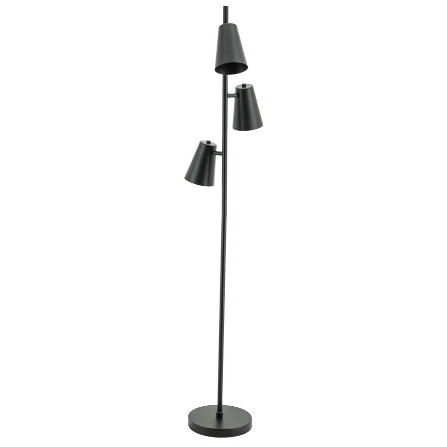 Floor lamp Cole - black