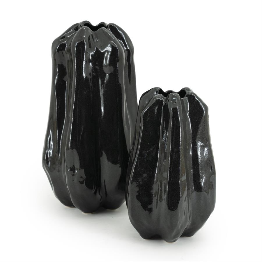 Vase Alba small - black - Afbeelding 3