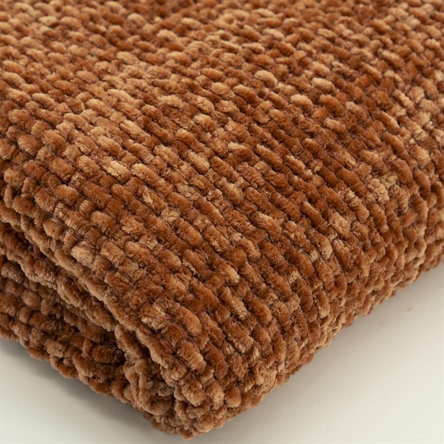 Plaid Hyde - terracotta - Afbeelding 2