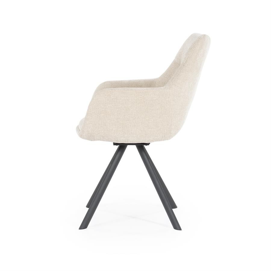 Bliss with armrest - taupe - Afbeelding 3