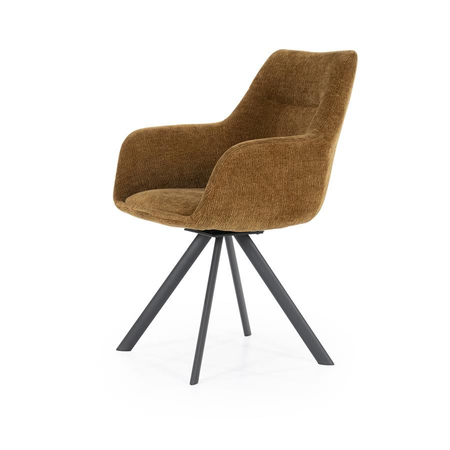 Bliss with armrest - mustard - Afbeelding 2