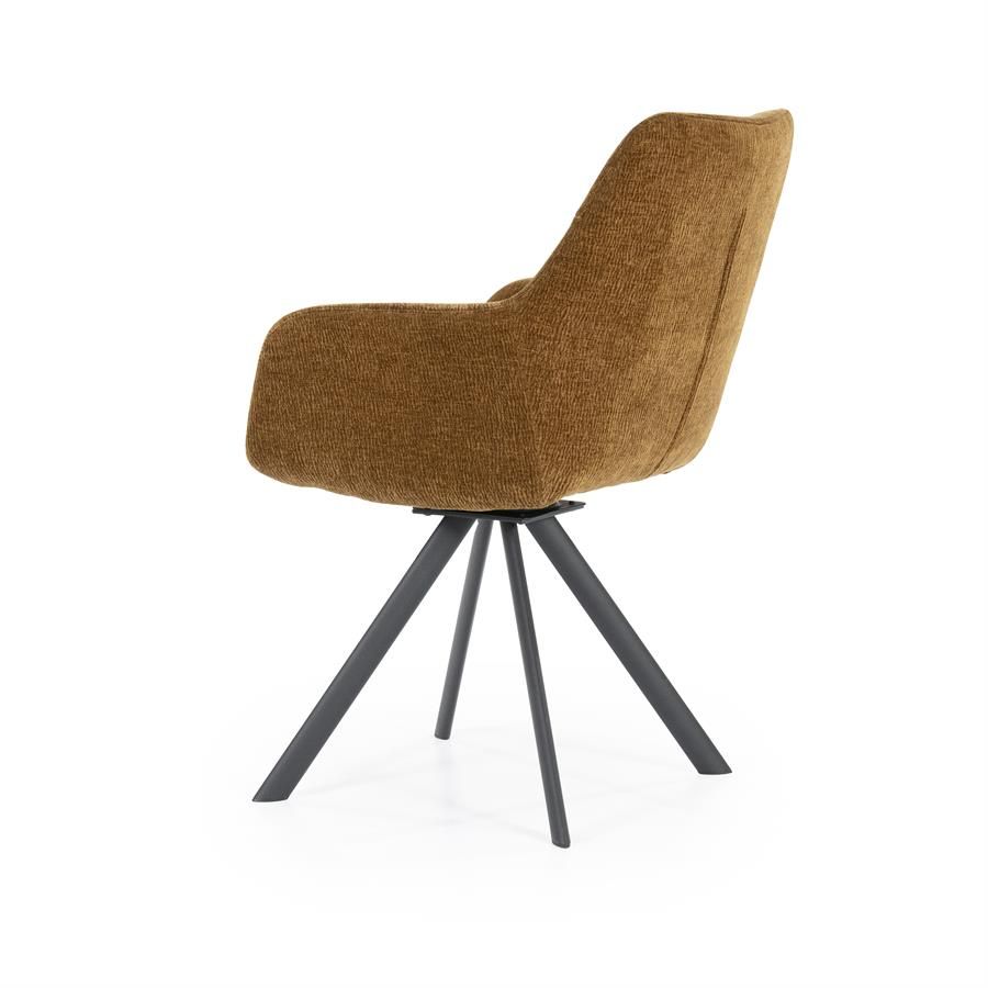 Bliss with armrest - mustard - Afbeelding 3