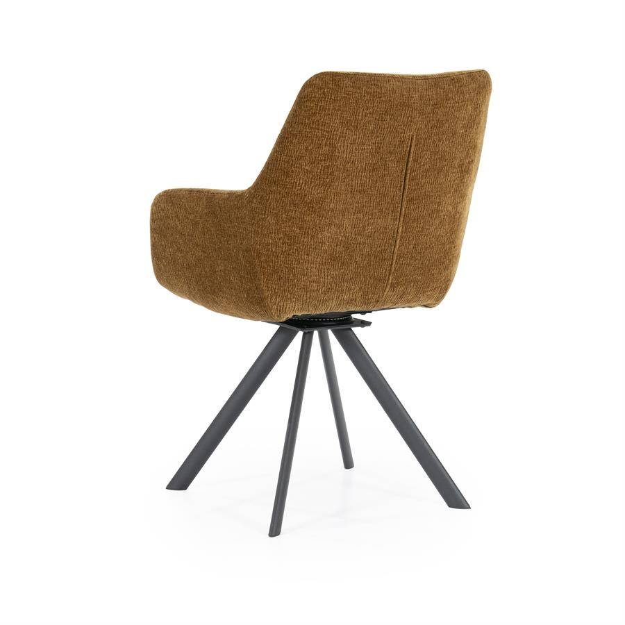 Bliss with armrest - mustard - Afbeelding 4