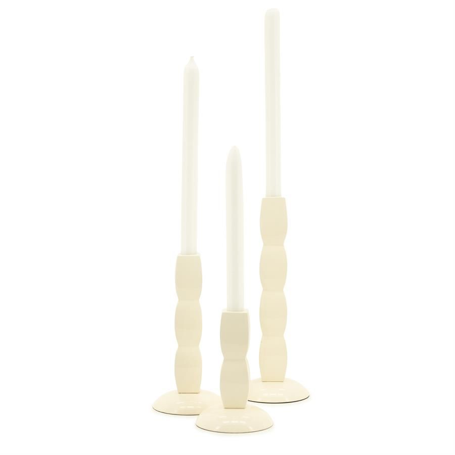 Candle holder Prinz - beige - Afbeelding 3