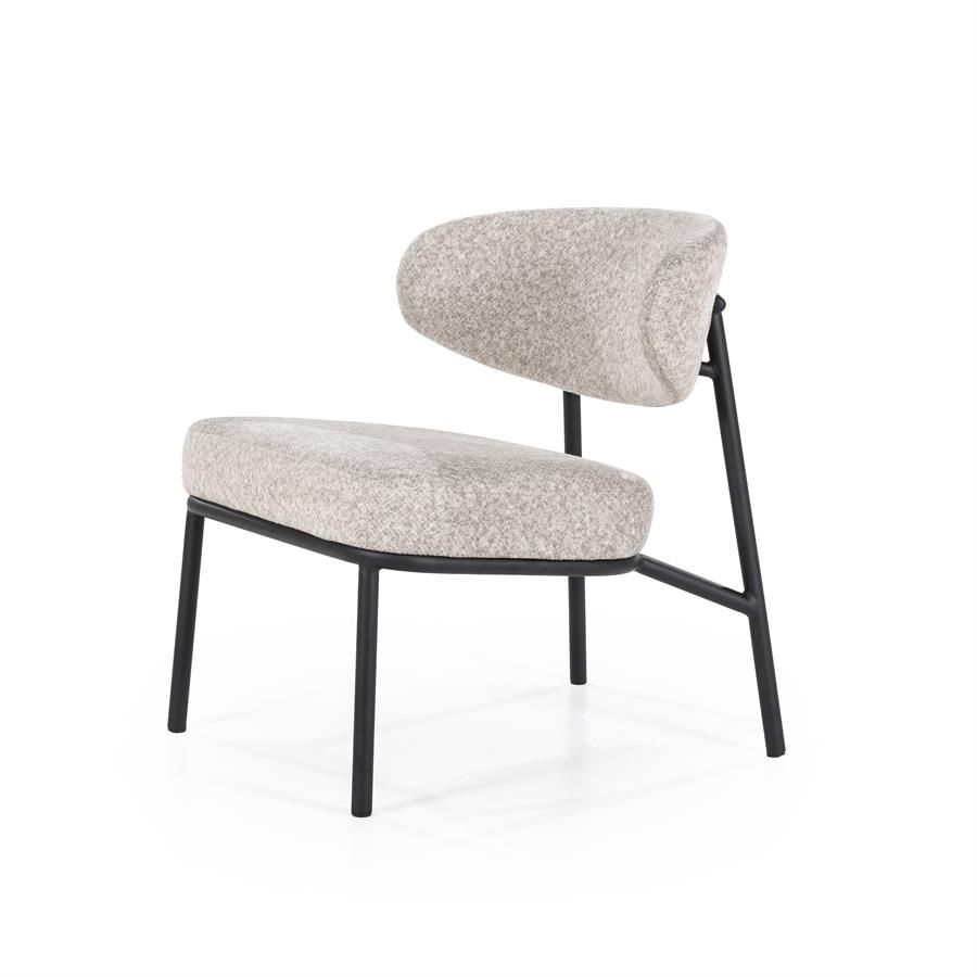 Lounge chair Jari - beige - Afbeelding 2