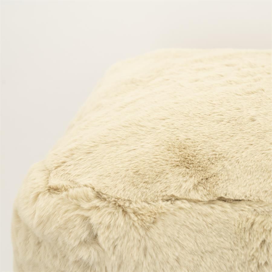 Pouf Mosa - beige - Afbeelding 3