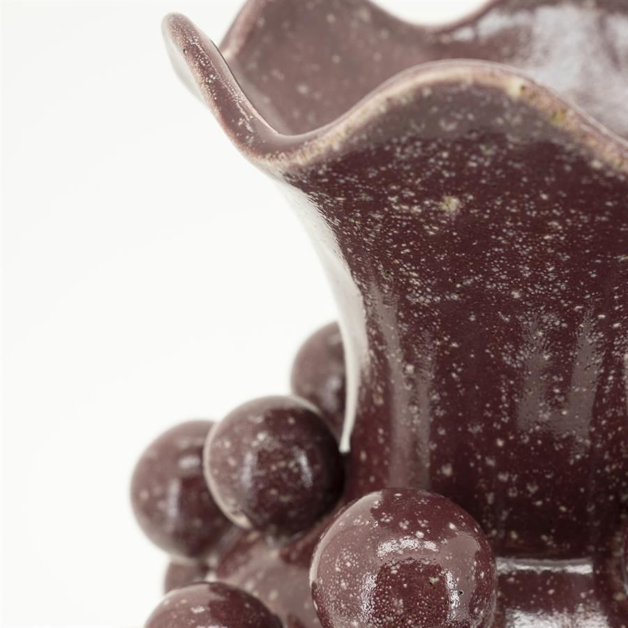 Vase Viro - burgundy - Afbeelding 3