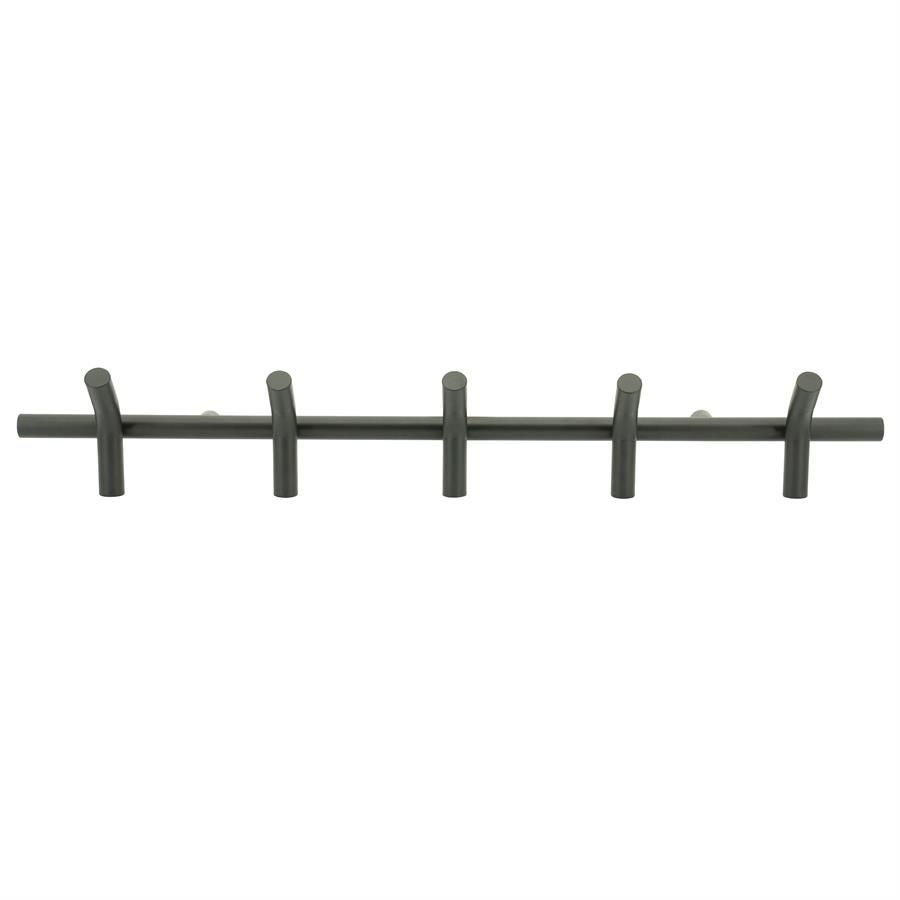 Wall coat rack Matto 5 - black