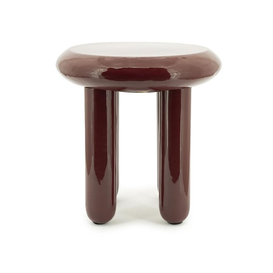 Side table Balloon - burgundy