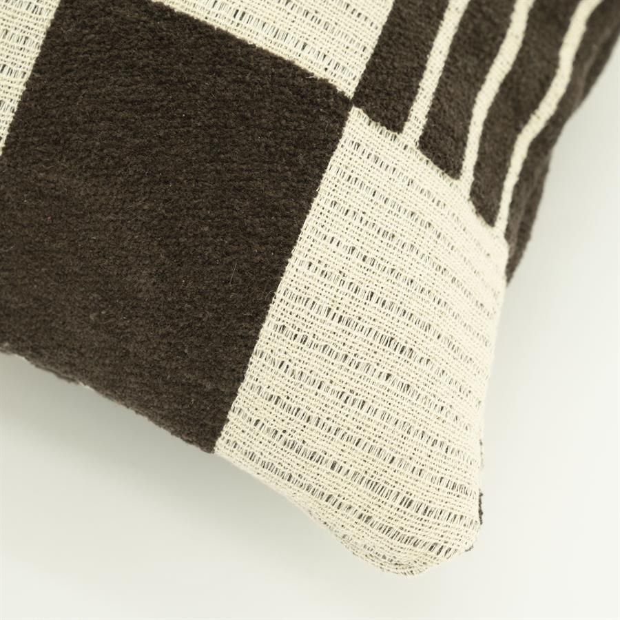 Pillow Twist 35x55 cm - brown - Afbeelding 2