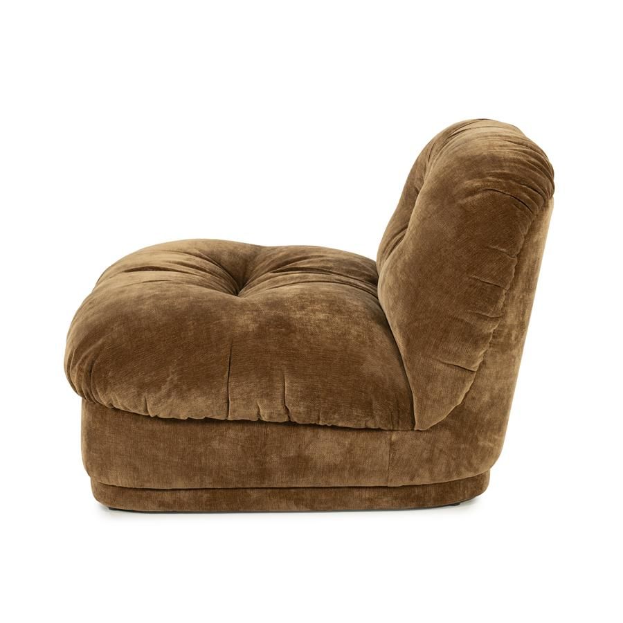 Lounge chair Nook - mustard - Afbeelding 2