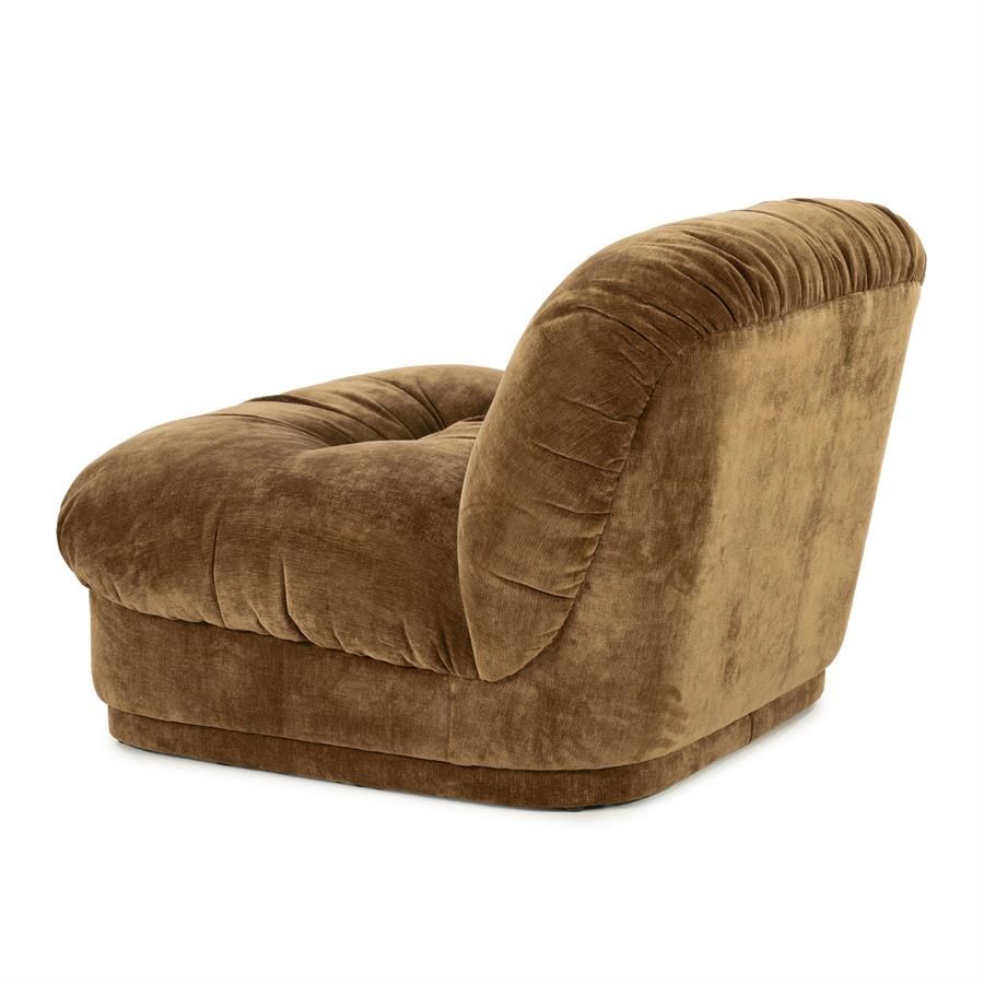 Lounge chair Nook - mustard - Afbeelding 3