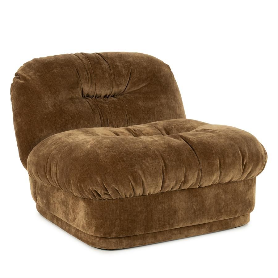 Lounge chair Nook - mustard - Afbeelding 4