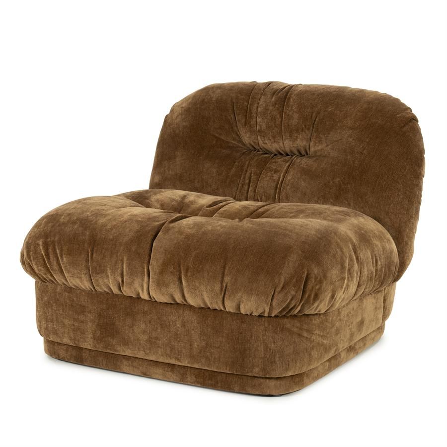 Lounge chair Nook - mustard