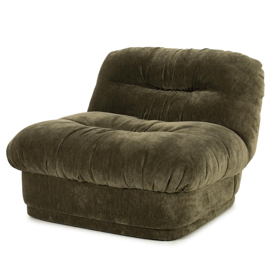 Lounge chair Nook - green