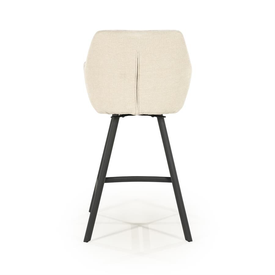 Barstool Bliss with armrest - beige - Afbeelding 3