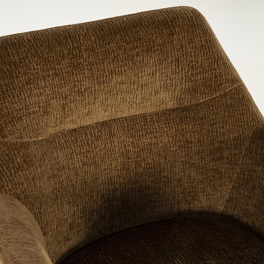 Barstool Bliss with armrest - mustard - Afbeelding 2