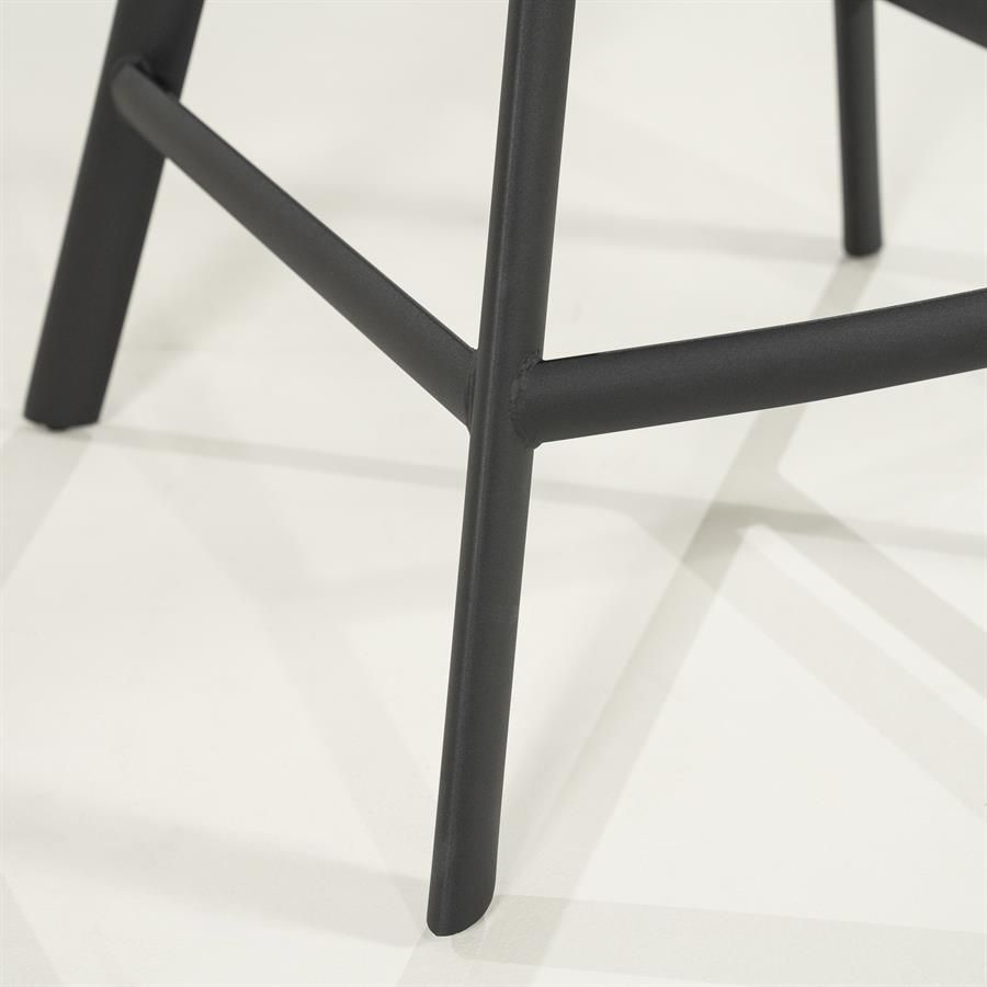 Barstool Bliss with armrest - mustard - Afbeelding 4