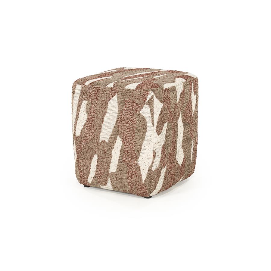 Pouf Rytm small - red - Afbeelding 2