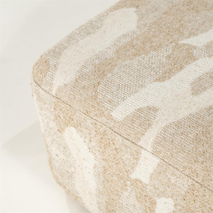 Pouf Rytm large - beige - Afbeelding 3