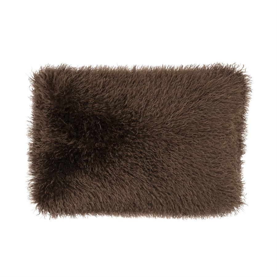 Pillow Doodly 40x60 cm - dark brown