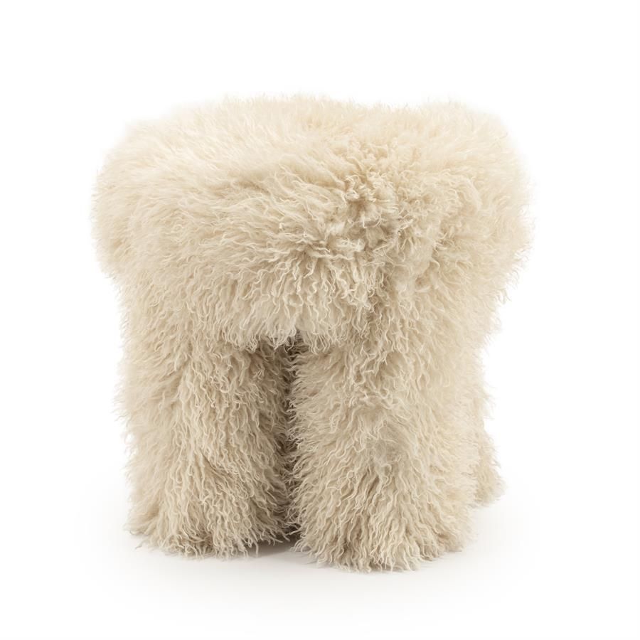 Stool Doodly - beige - Afbeelding 2