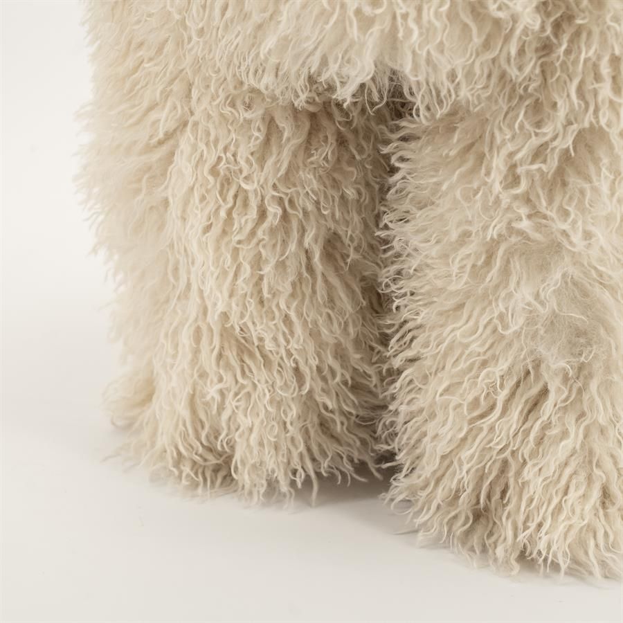 Stool Doodly - beige - Afbeelding 4