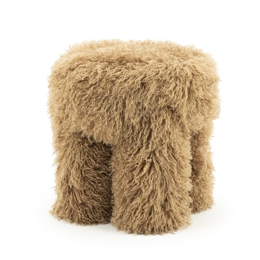 Stool Doodly - taupe - Afbeelding 2