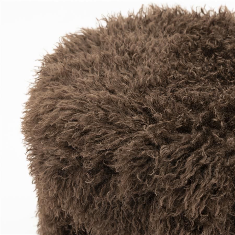 Stool Doodly - dark brown - Afbeelding 3