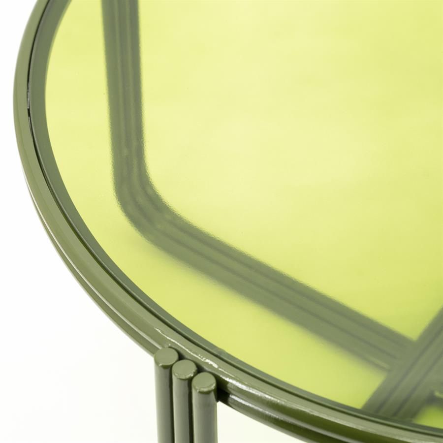 Coffee table Groovy - green - Afbeelding 3