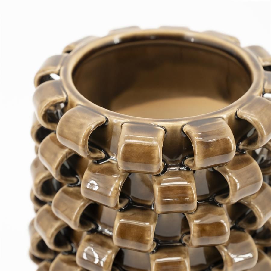 Vase Loopa 2 - brown - Afbeelding 2