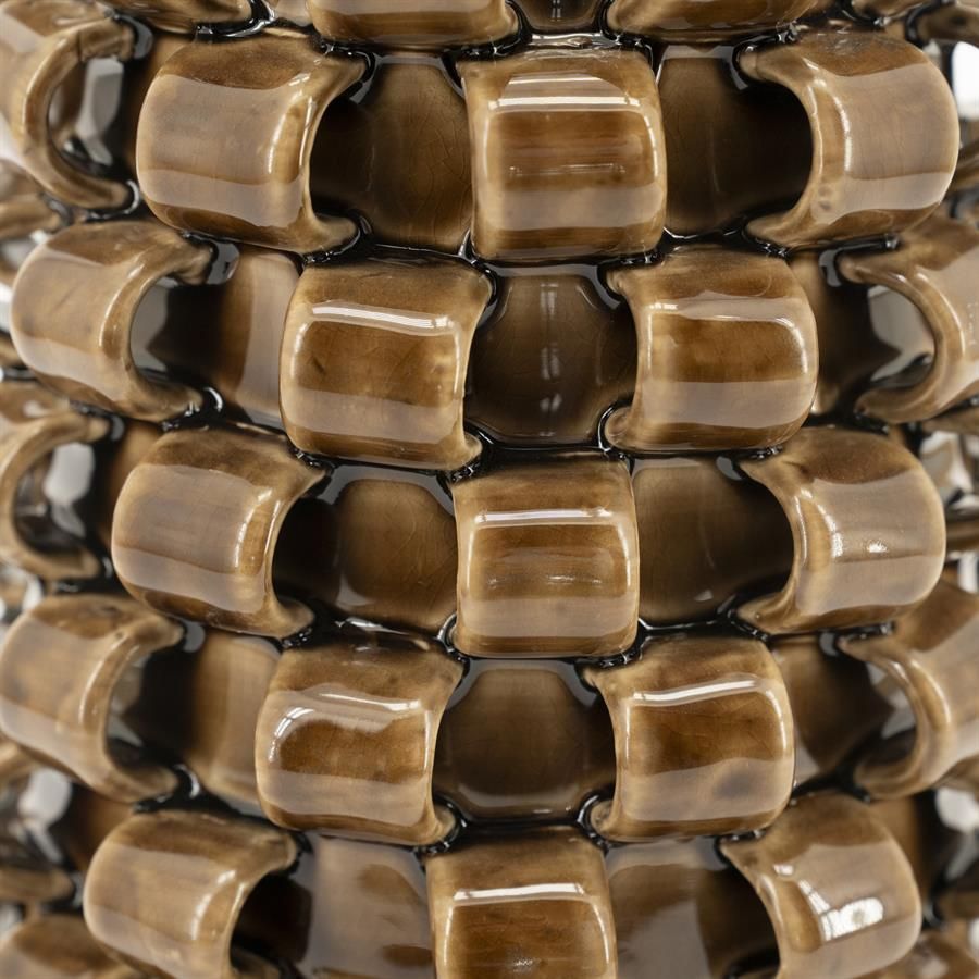 Vase Loopa 2 - brown - Afbeelding 3