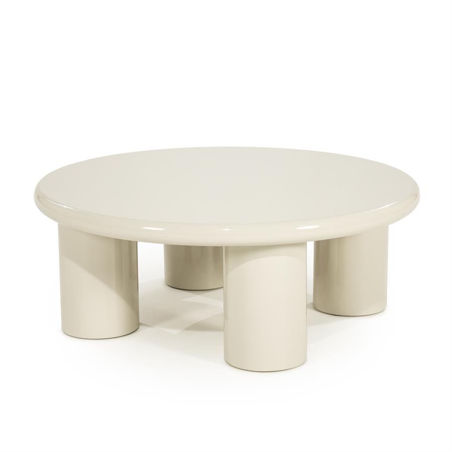 Coffee table Bloop large - beige - Afbeelding 2