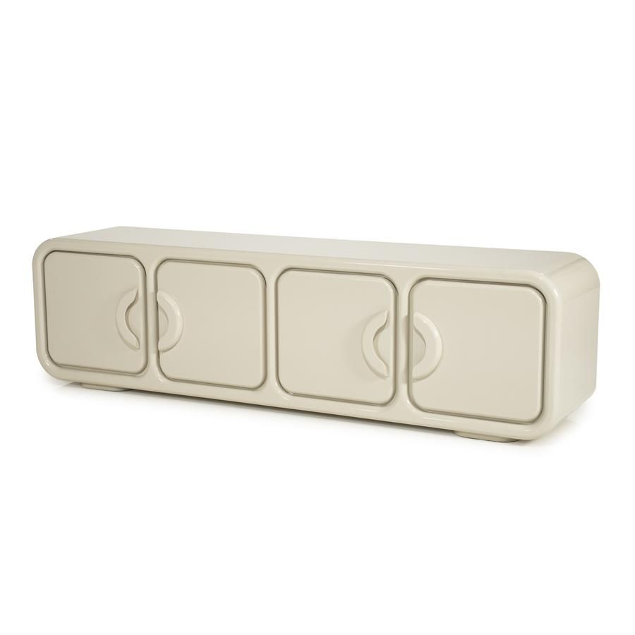 TV cabinet Gubby - beige - Afbeelding 2