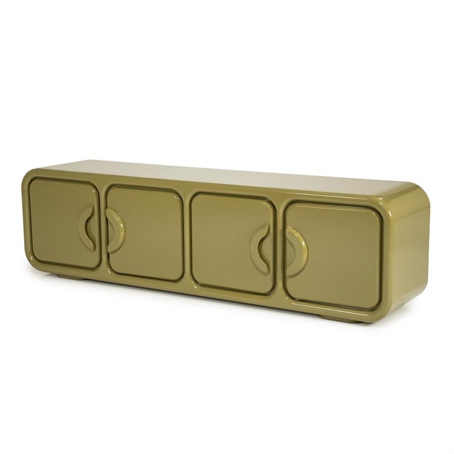 TV cabinet Gubby - green - Afbeelding 2