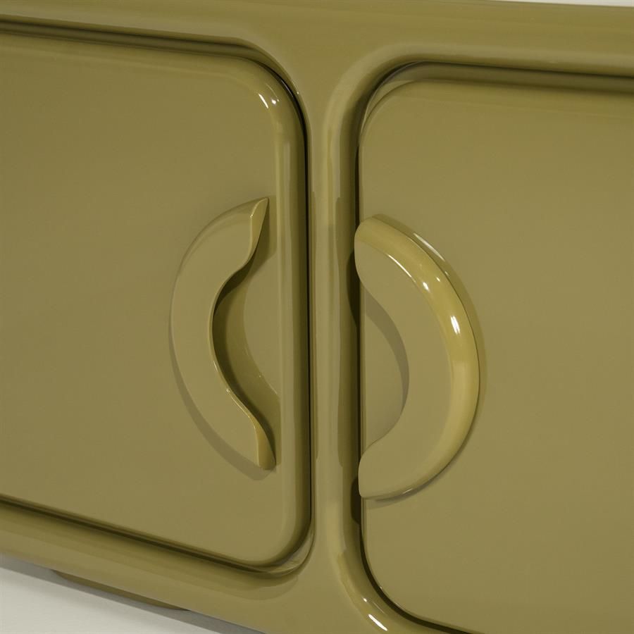 TV cabinet Gubby - green - Afbeelding 4