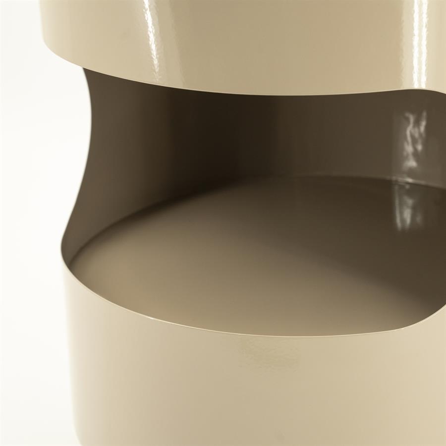 Side table Tondo - taupe - Afbeelding 4