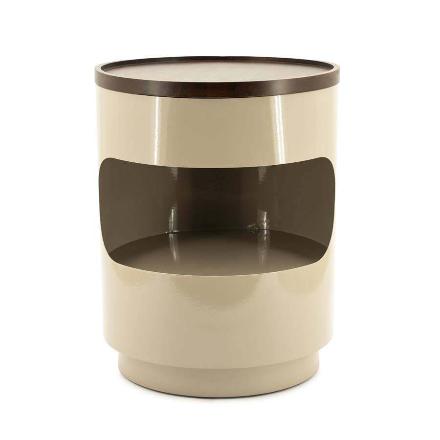Side table Tondo - taupe