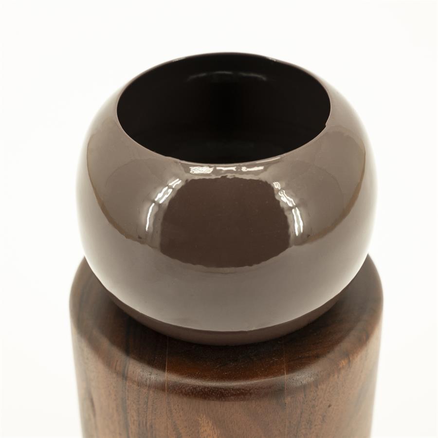 Vase Belloa - brown - Afbeelding 2