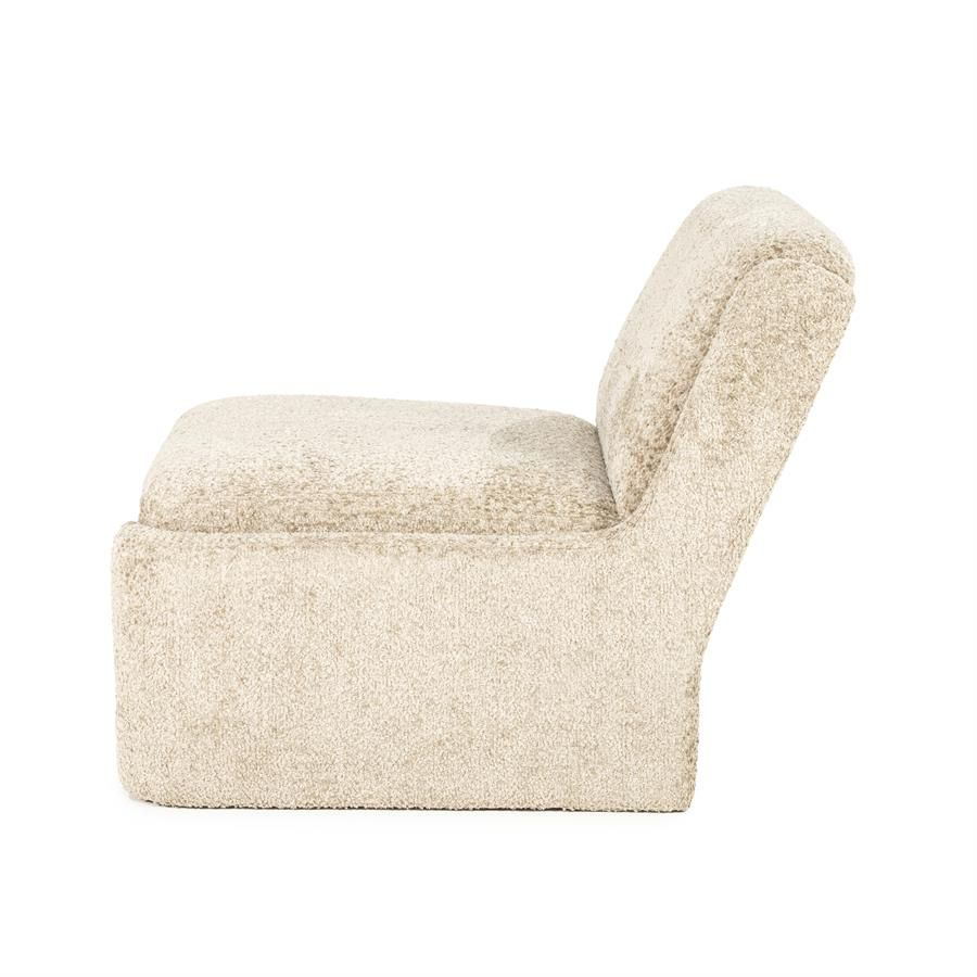 Lounge chair Omla - taupe - Afbeelding 3
