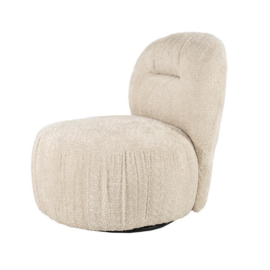 Lounge chair Roux - beige - Afbeelding 3