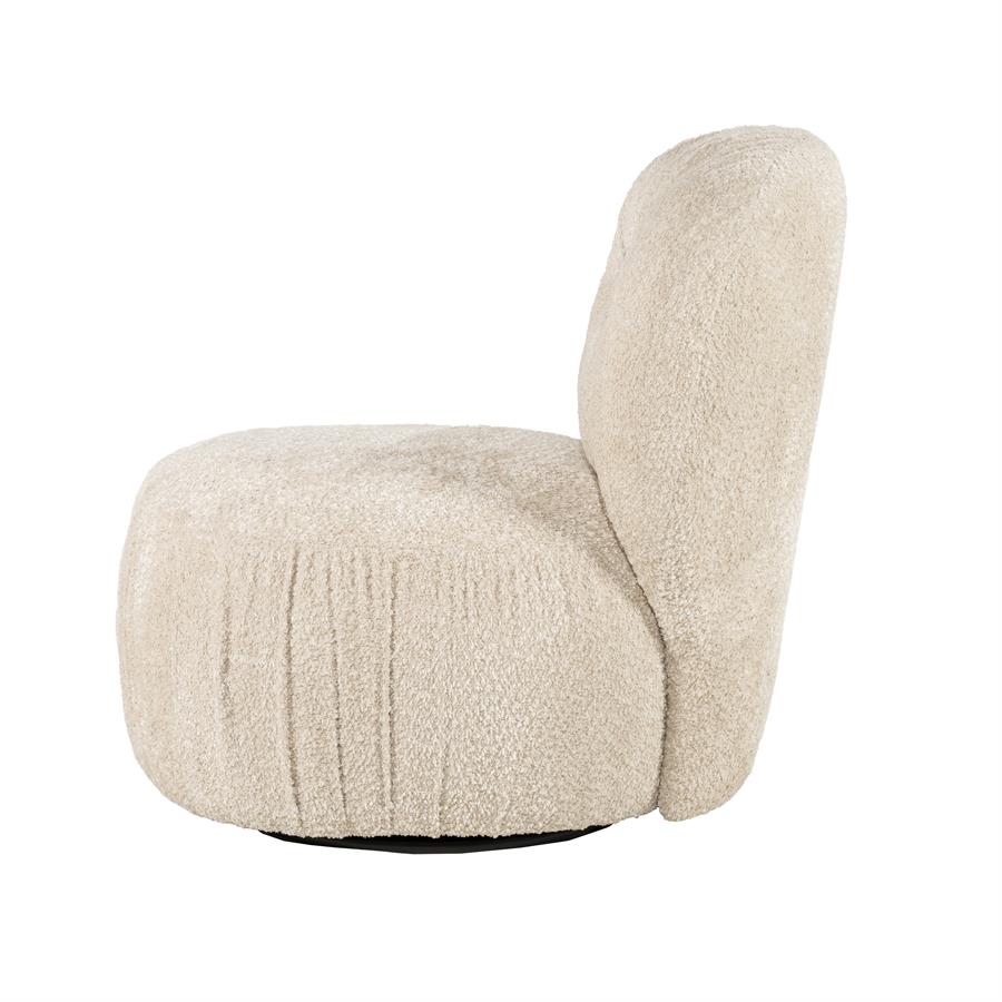 Lounge chair Roux - beige - Afbeelding 4