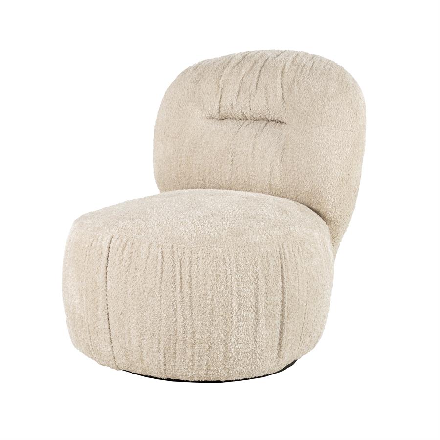 Lounge chair Roux - beige - Afbeelding 2