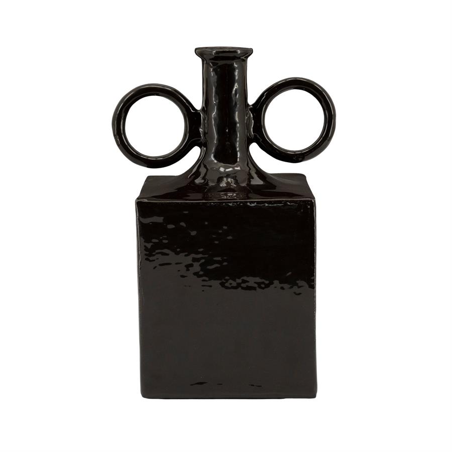 Vase Oro 1 - dark brown