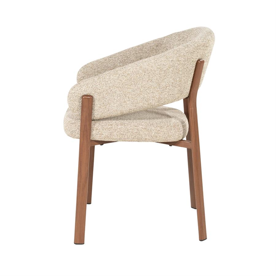 Chair Sedia with armrest - brown - Afbeelding 4