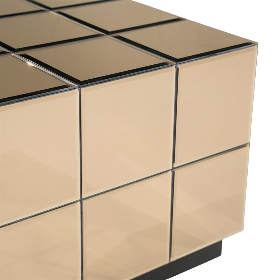 Coffee table Flectron - brown - Afbeelding 4