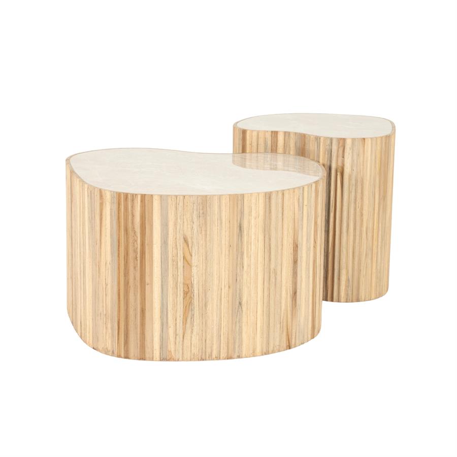 Nice (set of 2) - natural - Afbeelding 2