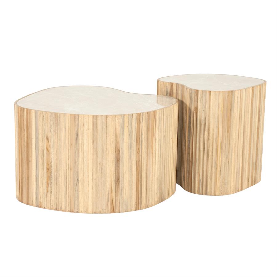Nice (set of 2) - natural - Afbeelding 3