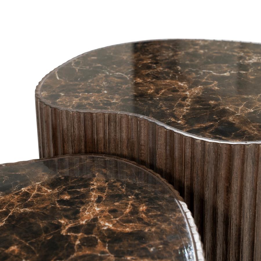 Nice (set of 2) - brown - Afbeelding 4