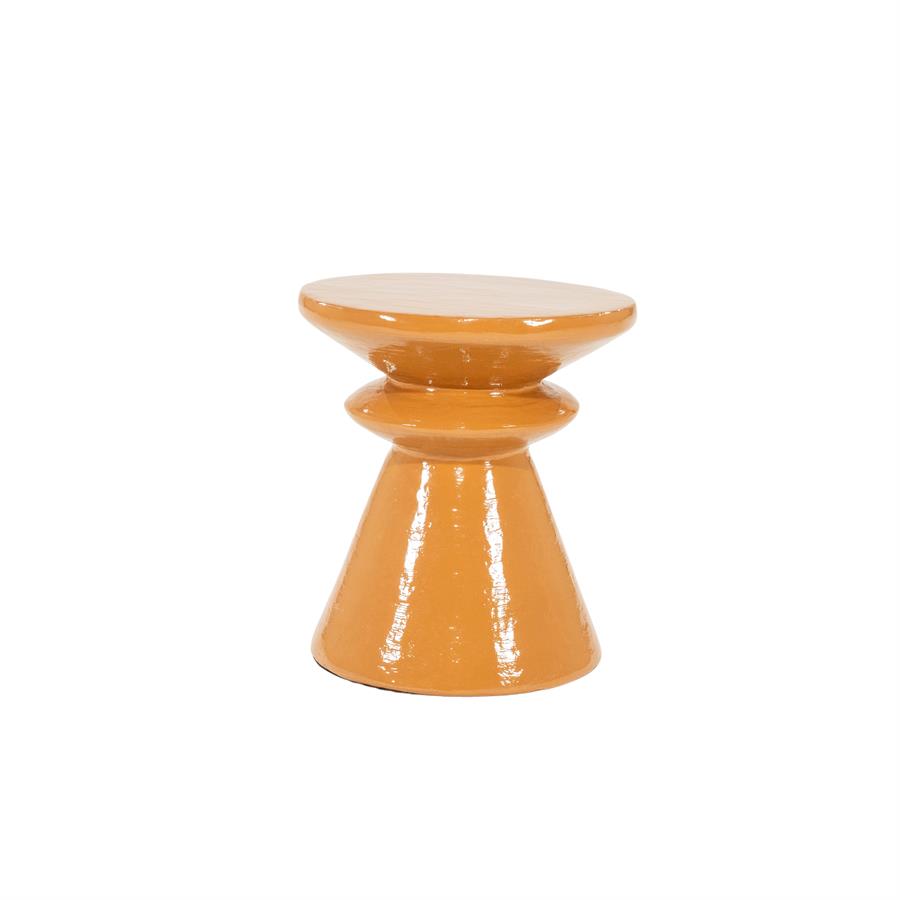 Side table Circolo - terracotta